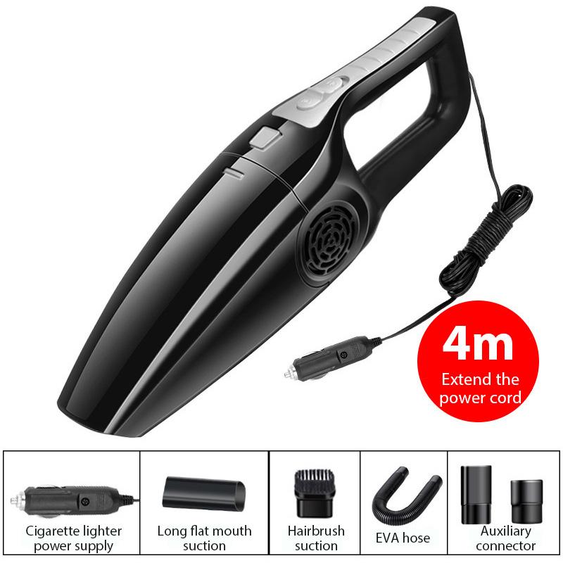 

Portable Car Vacuum Cleaner Dry and Wet Dual-use High-Power Car Vacuum Cleaner Wired Mini Car Vacuum Cleaner 12V 120W
