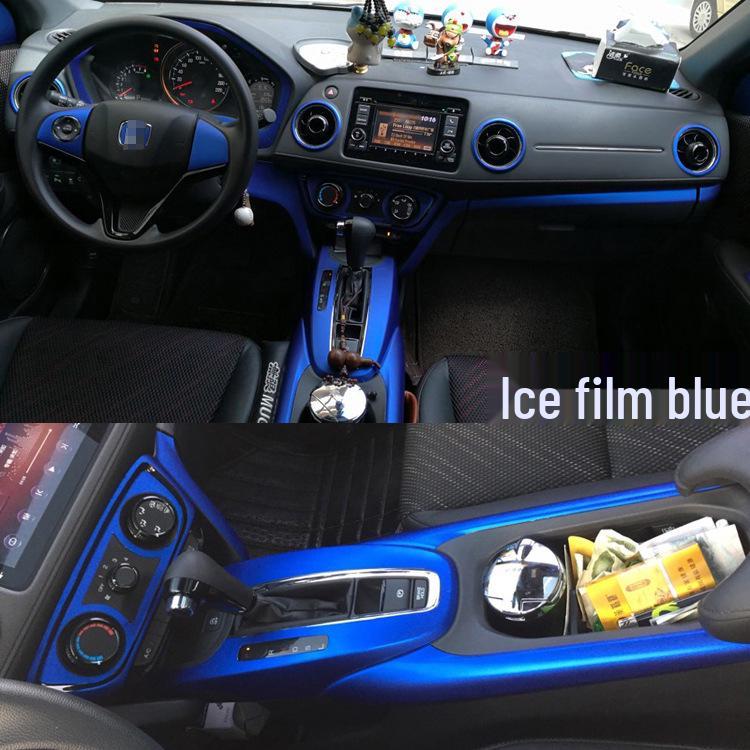 Honda XRV Vezel Gear Shift Console Carbon Fiber Interior Stickers