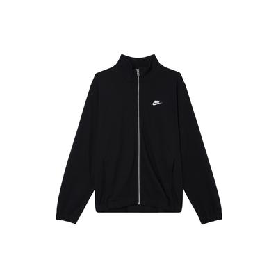 Logo Embroidered Stand Collar Long Sleeve Jacket Men Jackets Black FQ3427-010