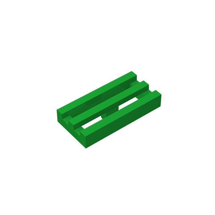 50g Small Particle 1x2 Grid Plate Building Block Parts, Compatible with 30244 & 2412.