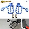 Universelle CNC Motorrad Fußrasten Anti-Rutsch Offroad Teile für Suzuki Yamaha Honda KTM Dirt Pit Bike Motorrad Fußrasten Pedale