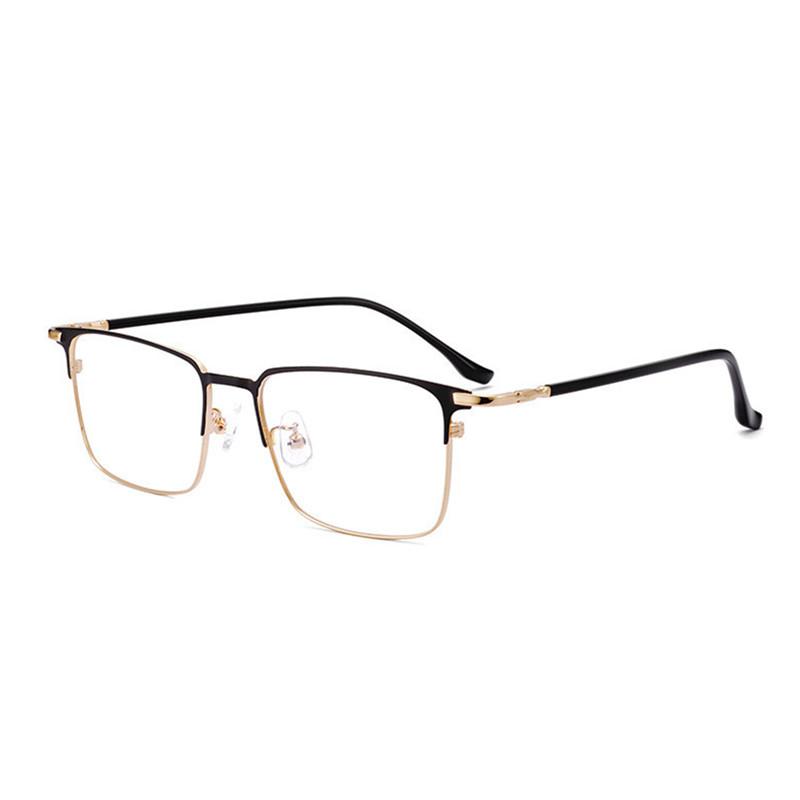 

Anti Blue Light Reading Glasses Men Women Fashion Ultralight Metal Alloy Rectangle Frame Presbyopic Glasses Diopter +25 to 600 0