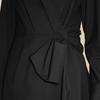 Less 2023 Spring V-Neck Slit Long Sleeve Dress