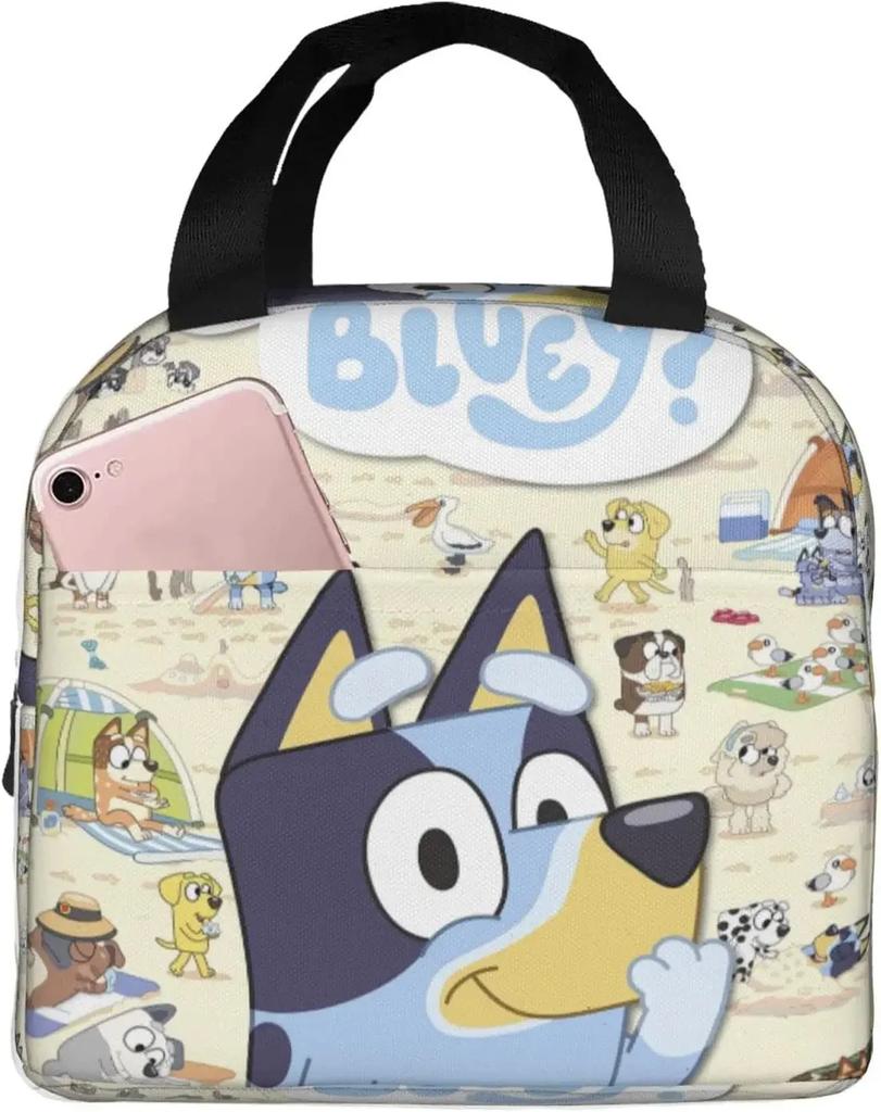 Lunch Bag Cartoon Portable Thickened Hot and Cold Rice Bag Lunch Box Handbag
