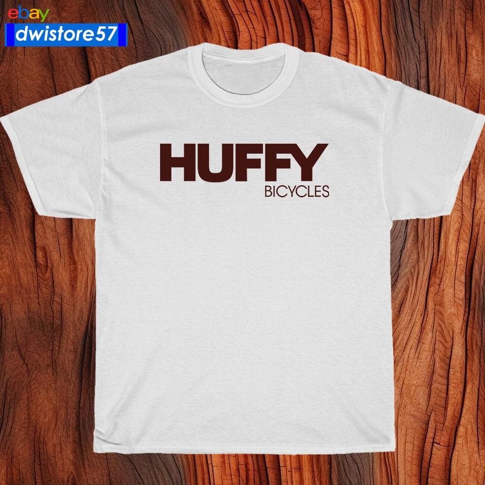 Новая футболка с логотипом велосипеда Huffy, много цветов, размеры от S до 5XL, сделано в США, унисекс M