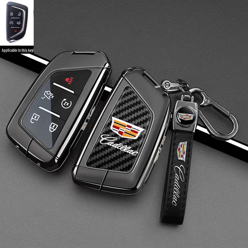 Cadillac Key Case for XT6, CT4, CT5, CT6, GT4, XT4, and XT5 Models