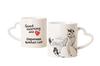 Japanese Bobtail - Cat Mug, Adorable Heart-shaped Handle Mug, Universal Gift from Brand