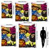 Streetwear Pop Art Collage Blanket Blanket Suitable For All Seasons Nap Blanket Machine Washable Digital Printing