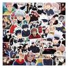 50 Jujutsu Kaisen Anime Graffiti Stickers - Waterproof DIY Decals for Phone & Desktop