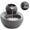 Cat Fountain Ceramic Pet Water Dispenser - Lotus Vertical Cat Drinking Fountain - Automatic Circulation Filter Water Health And Hygiene Bottom With Sm