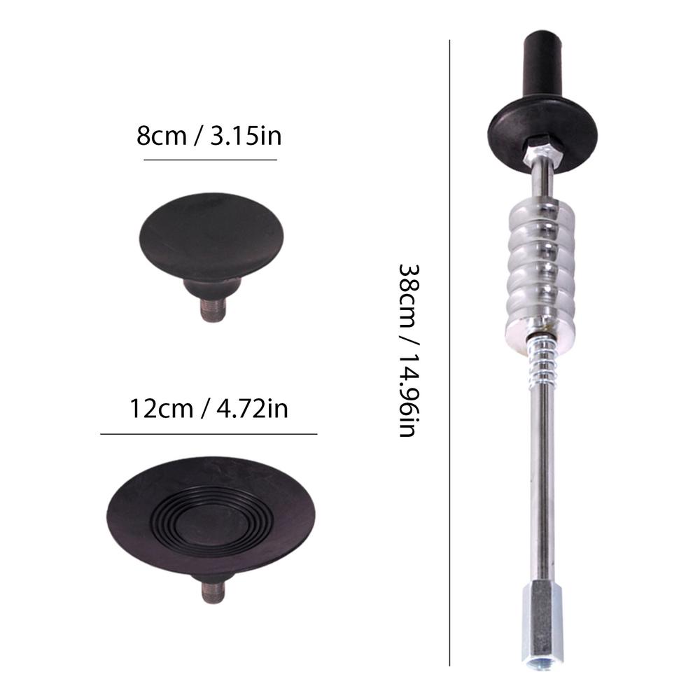 

Присоска для удаления вмятин, мощный инструмент для удаления вмятин на присоске для автомобиля с длинной ручкой, эргономичные инструменты для ремонта кузова автомобиля чёрный