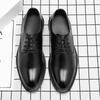 Men Business Dress Shoes Black Soft Leather Men Heighten Formal British Groom Shoes Casual Wedding Men Oxfords Suit Shoes