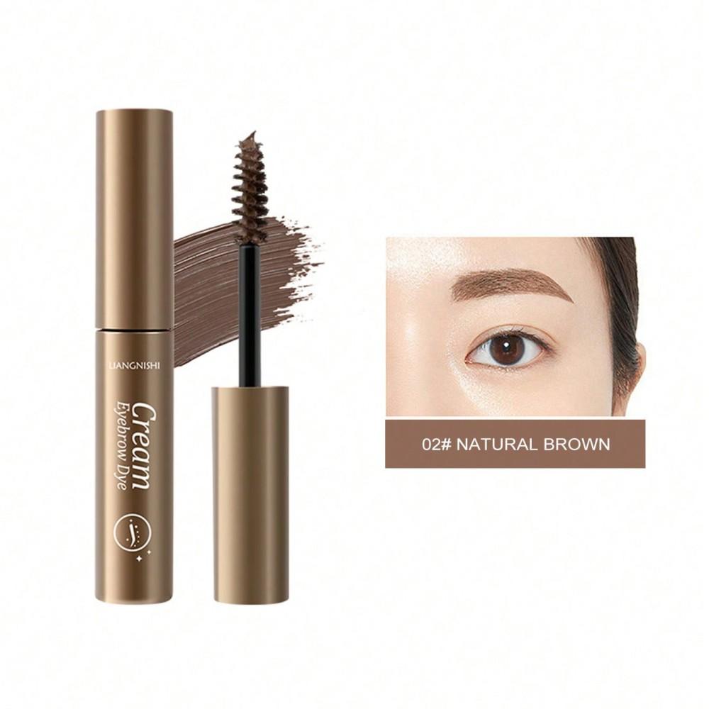 3 Kleuren Langhoudende Waterdichte Wenkbrauw Mascara Crème Wenkbrauwschaduw Make-up Schoonheids Cosmetische Tools met Borstel Verf Wenkbrauwgel