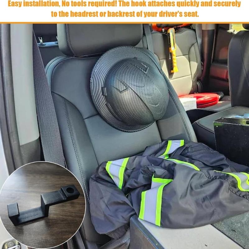 Sturdy Safety Helmet Rack Designed Specifically For Commercial Trucks And Work Vehicles Space Saving Headgear Organizers