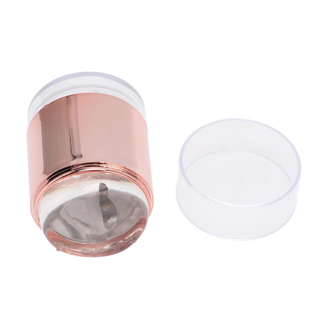 Nail Art Stamper Kit Strong Adhesive Clear Double Headed Nail Art   Stamper with Lace Floral Pattern Board