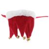 Pet Accessories Christmas Bell Scarf Has Cat Outfits for Male Cats Triangle Neck with