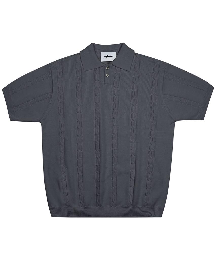 XTONZ Xtk016 Dapper Deal Cable Knit (Charcoal)