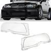 1/2Pcs Car Lights Headlight Lens Shell Lamp Cover Replacement Glass For BMW E46 4DR 318i/320i/ 325i/ 325xi/ 330i/330xi 2002-2005