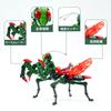 52TOYS BEASTBOX BB-28 REAPER Transforming Toy, Cube to Mantis Insect, Painted Highly Articulated Action Figure, Battery-Free