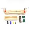 DIY Wood Paracord Jig Bracelet Maker Adjustable Weaving DIY Craft Maker Bracelet Knot Tool Bracelet Wristband Knitting Tool