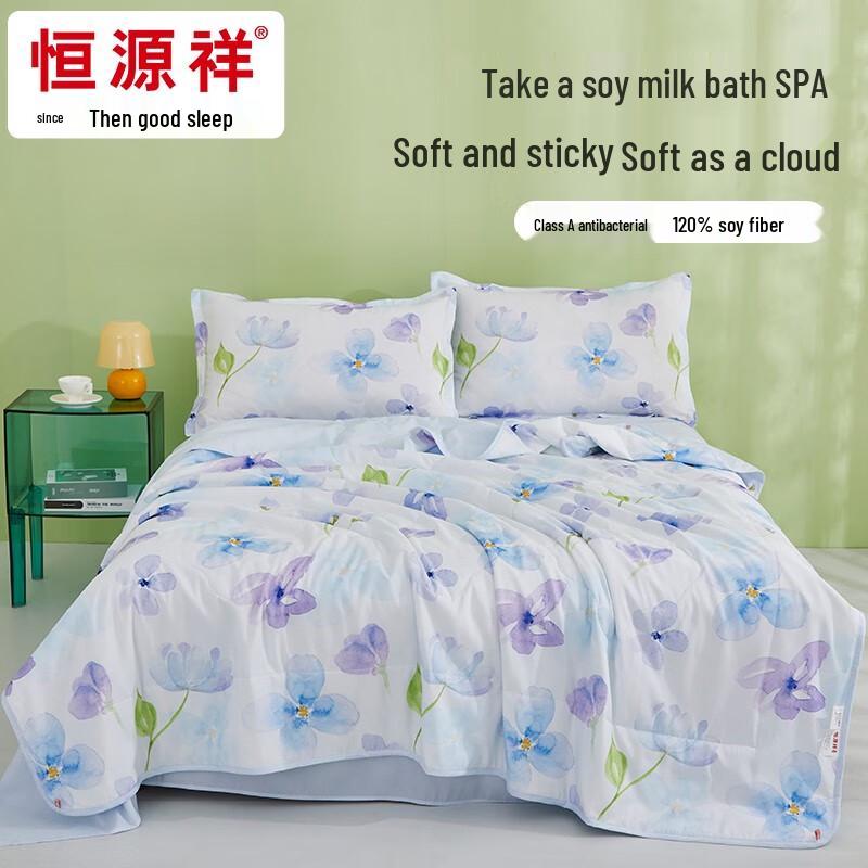

Hengyuanxiang Antibacterial Soy Fiber Summer Quilt