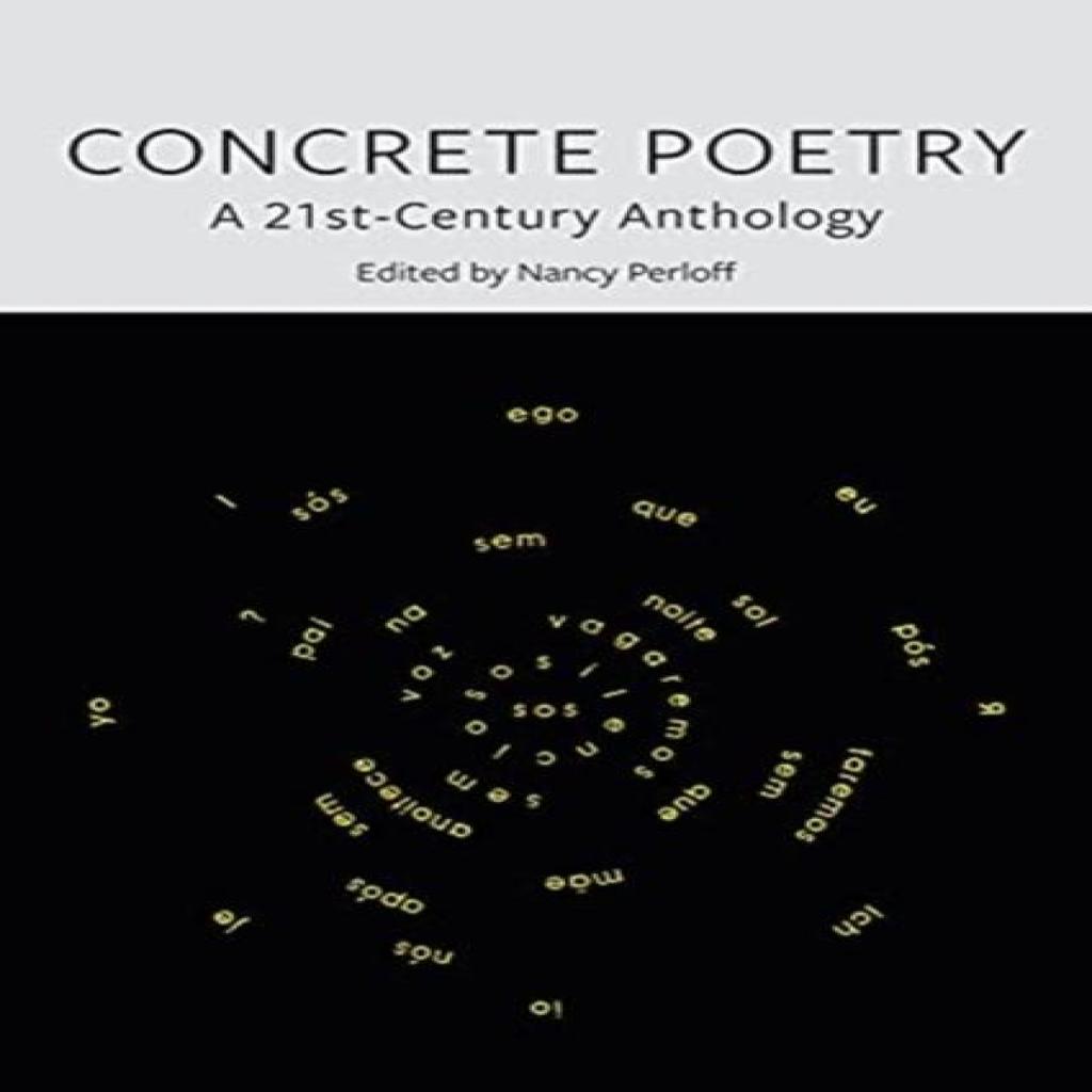 Concrete Poetry Hardback Book 9781789143683