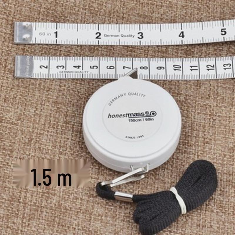 

German Quality Multifunctional Mini Tape Measure: Portable Soft Ruler for Measuring Clothes, Bust, Waist, and Hips.
