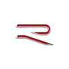 PCVHD1 R Logo Badge 3D Metal Car Metal Body Tail Trunk Sticker For Volkswagen VW Touran Beetle Golf Passat Jetta Polo Bora CC Lavida