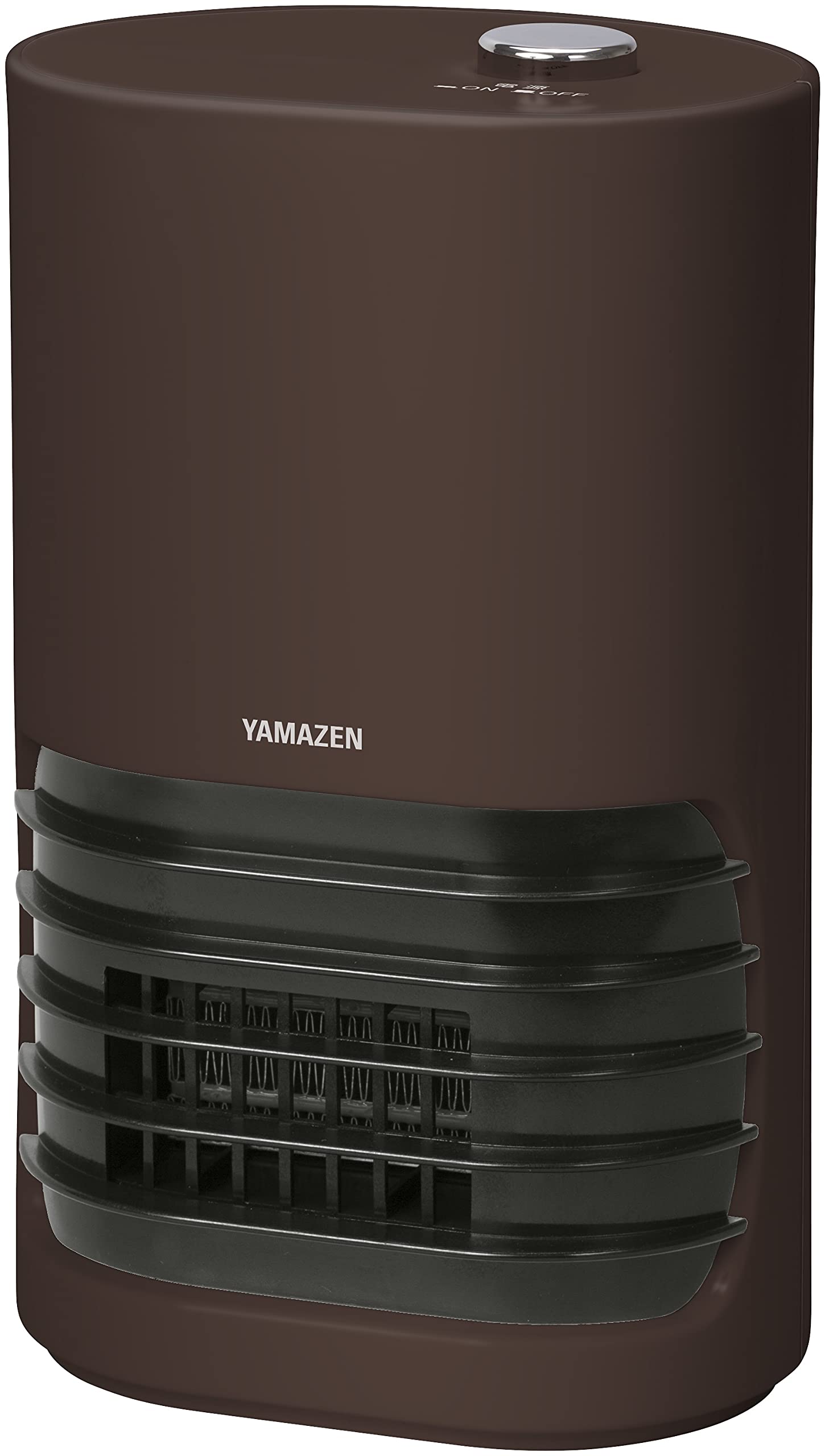 

Yamazen Ceramic Mini Fast with Heater, Type, Heating, Tip-Off Switch, Brown, DMF-B064(T)