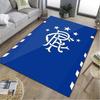 1Pc Rangers Football Club  Print Rug - Home Decoration Carpet For Living Room Bedroom Flooring Computer Chair Area Rug