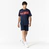 Mizuno Table Tennis Game Short JTTA Size XL Shirt, Sleeve, Certified, Moisture-Wicking, Quick-Drying, Unisex, Navy, 82JAB111,