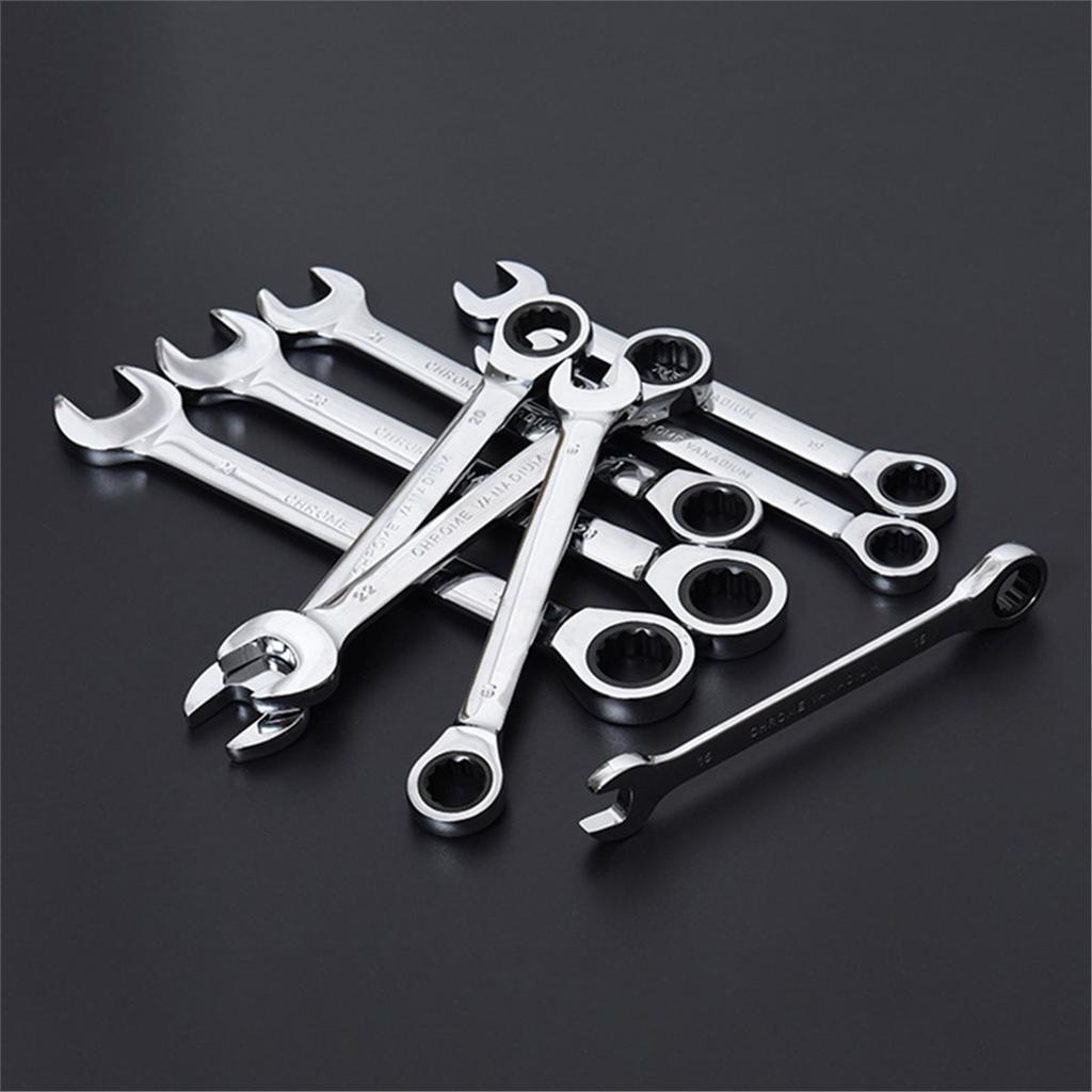 Ratchet Combination Metric Wrench Set Hand Tools Torque Gear Socket Nut Tools Key Set,Auto Repair Kit