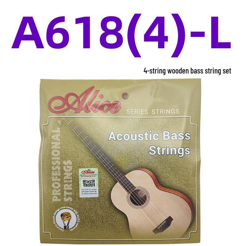 

Alice A618 Wooden Bass 4-String Set for Advanced Players