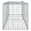 Gabion with Lid 200x50x50 Cm Galvanized Iron