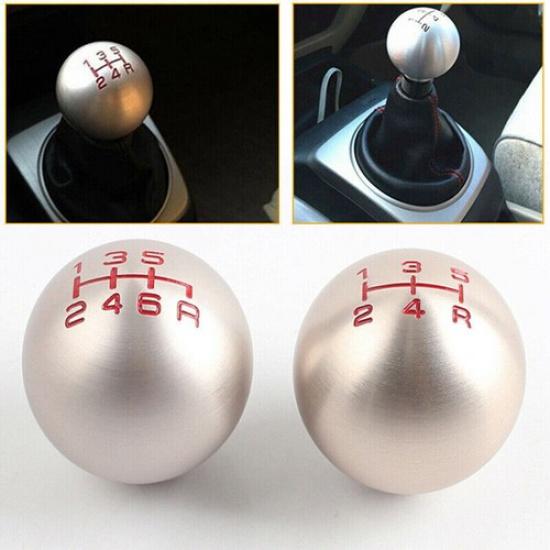 5/6 Speed Manual Round Ball Gear Stick Shift Knob Shifter MT FOR Honda Civic +