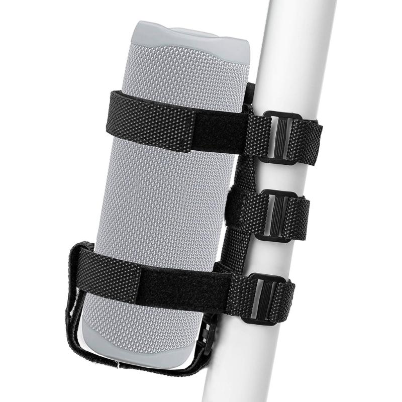 Universal Bike Speaker Strap With Adjustable Hook And Rings Fastener For Outdoor Sports And Cycling Accessories