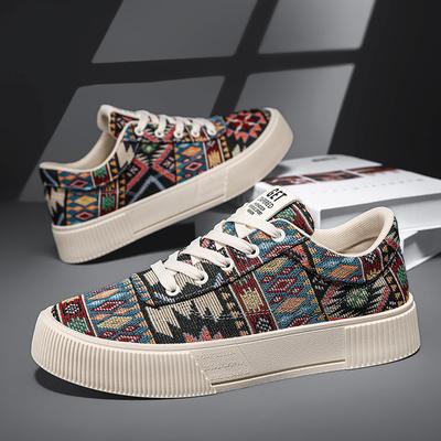 Canvas Men's Shoes 2025 New Summer Student Versatile Breathable Casual Board Shoes Men's Platform Non-slip Sports Tide Shoes