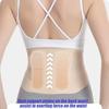 Thin Waist Support Belt For Lower Back Pain Relief, Adjustable Lumbar Support Belt For Sciatica,Scoliosis, Herniated Disc,Unisex