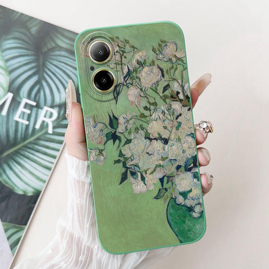 For Realme C67 4G Case RMX3890 Cute Panda Cartoon Cover Anti-Drop Phone Case For Realme C67 RealmeC67 4G Back Covers Soft Fundas