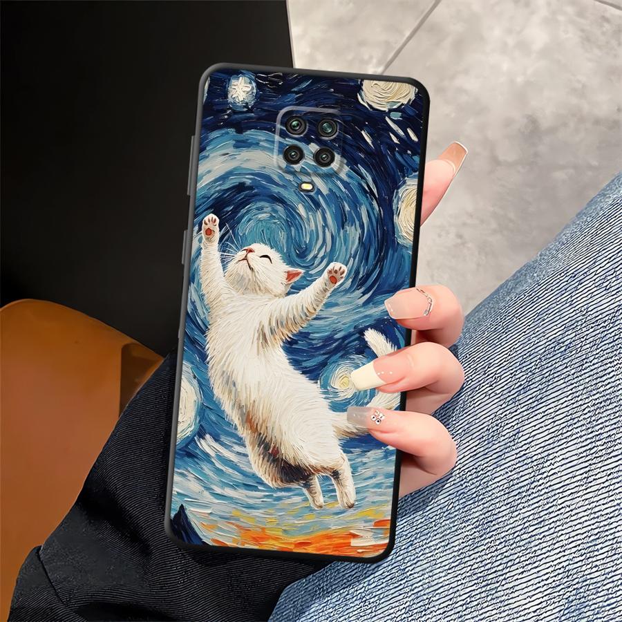 Cute Cartoon Cat Phone Cover Case for Xiaomi Redmi Note 14 13 Pro Plus 12C 13C K80 10 12 11 A1 A3 14C A4 A5 9 8 7 A1 A2 K40