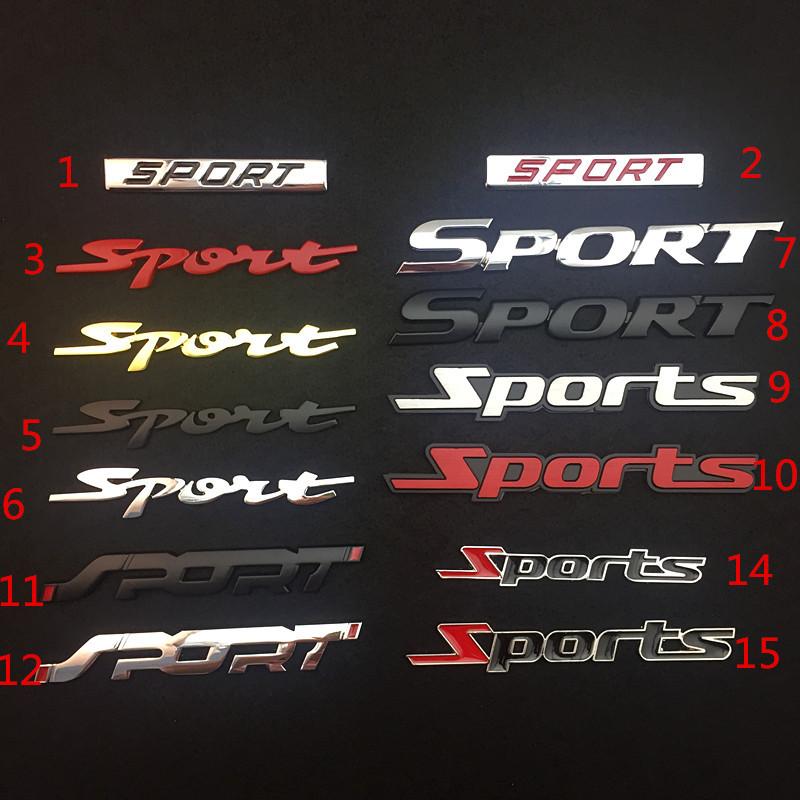 

Стикер значка эмблемы автомобиля SPORT style 1