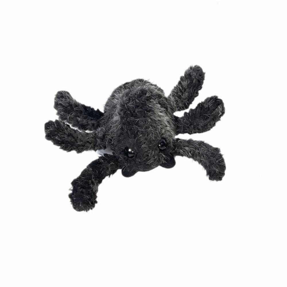 Crawling Action Interactive Pet Toy Rechargeable Halloween Mobile Spider  Gift чёрный