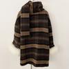 OFTBUY New Winter Women Coat Real Natural Fox Fur Cuff Turn-down Double-faced Woolen Blends Jacket Thick Warm Casual Overwear