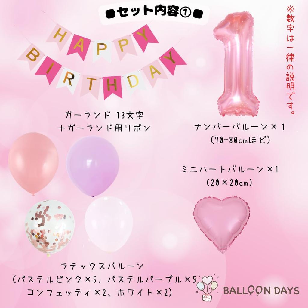 BALLOON DAYS Detective Precure Pink Birthday Balloons Precure TanPri Decoration Set Balloons HAPPY BIRTHDAY Ribbon Heart Garland Birthday Decoration