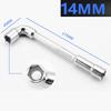 Chrome Vanadium Steel Doublehead Hex Socket Wrench with 14 Specifications