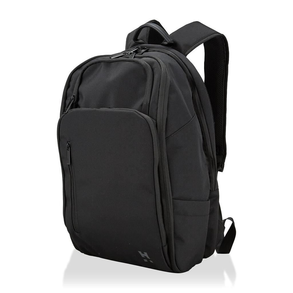 Round Backpack, A4 Size, Water-Repellent, Hapitas Plus HPL5166, Black