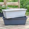 Hollen Extra Large Rectangular Vegetable and Flower Planting Pots for Balcony or Family Use