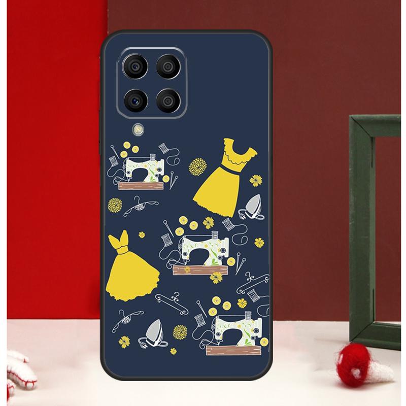 Sewing Machine Case For Samsung Galaxy M12 M32 M52 M06 M16 M36 M56 M33 M15 M55 M31 M13 M14 M53 M35 M34 M54