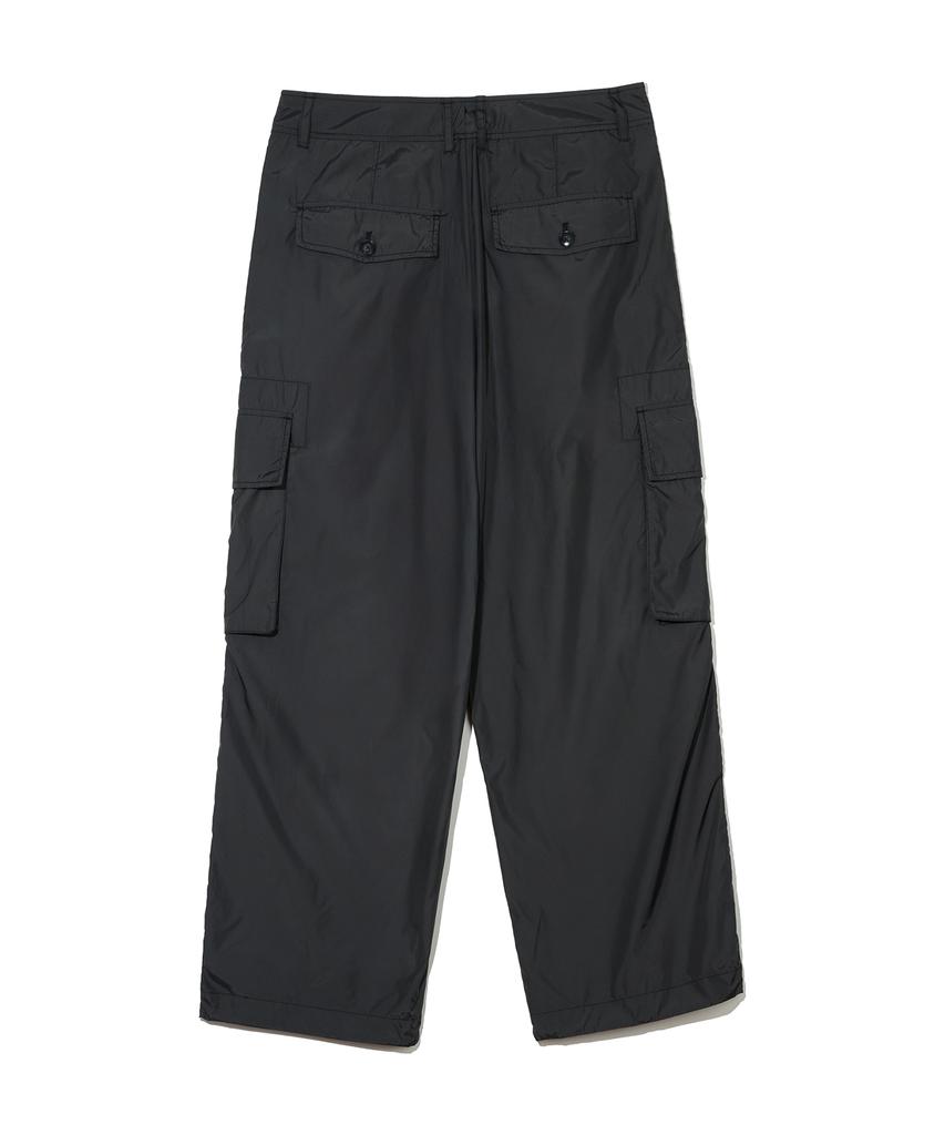 Nontai Light Flap Pocket Cargo Pants (Black)