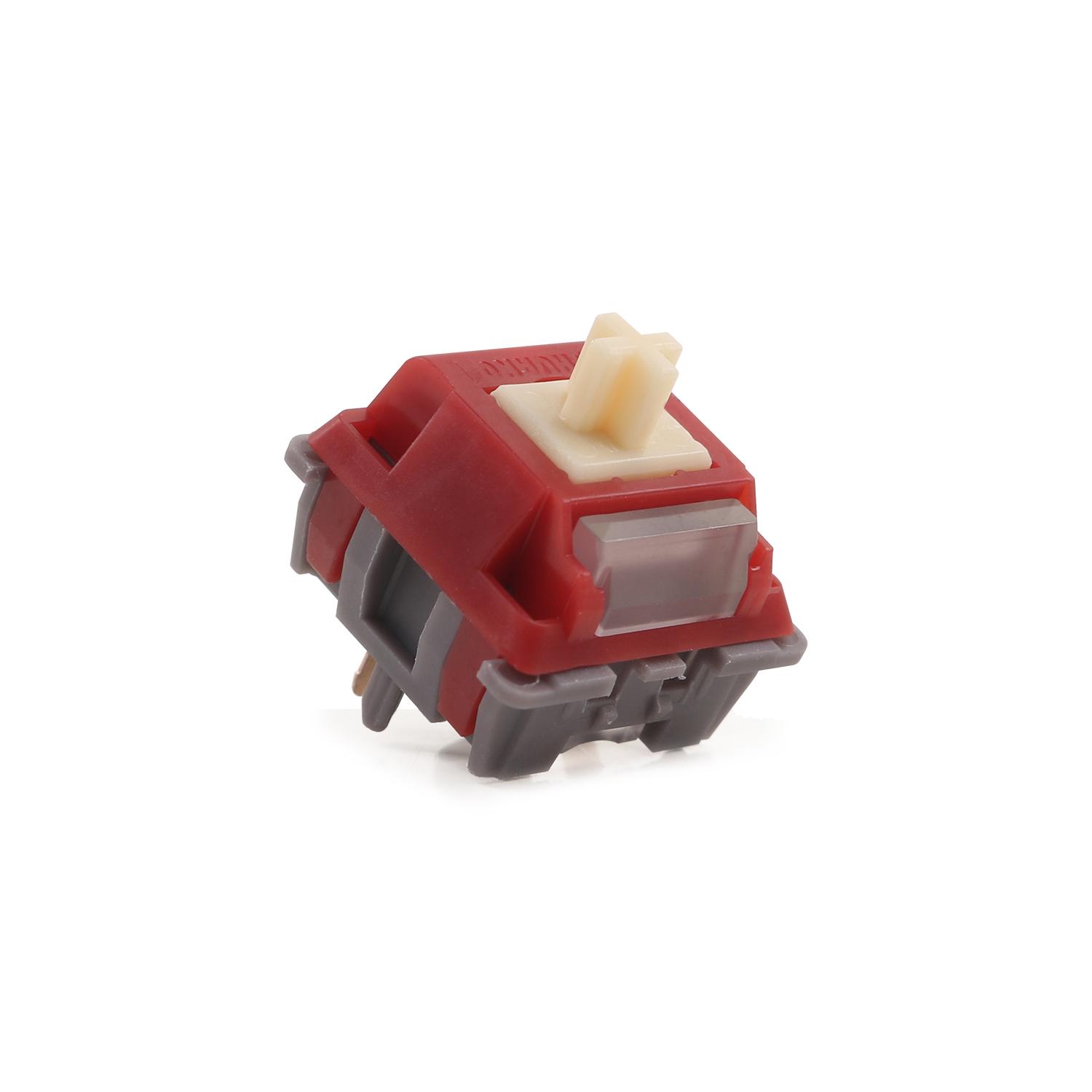 

HUANO Latte Series Switch Matcha V2 / Caramel Latte / Rose Latte 5pin linear Mechanical Keyboard Accessories POM Factory lubed 10 PCS